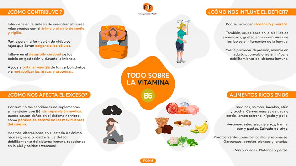 vitamina b6 infografia